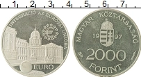 Продать Монеты Венгрия 2000 форинтов 1997 Серебро