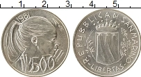 Продать Монеты Сан-Марино 500 лир 1981 Серебро