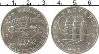 Продать Монеты Сан-Марино 1000 лир 1989 Серебро