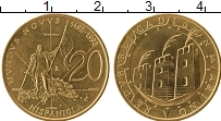 Продать Монеты Сан-Марино 20 лир 1992 Медь