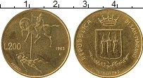 Продать Монеты Сан-Марино 200 лир 1983 Медно-никель