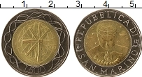Продать Монеты Сан-Марино 500 лир 2000 Биметалл