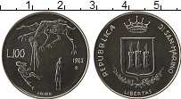 Продать Монеты Сан-Марино 100 лир 1983 Медно-никель