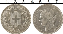 Продать Монеты Швейцария 5 франков 1888 Серебро