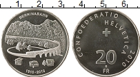 Продать Монеты Швейцария 20 франков 2010 Серебро