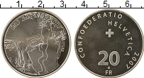 Продать Монеты Швейцария 20 франков 2007 Серебро