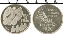 Продать Монеты Швейцария 20 франков 2000 Серебро