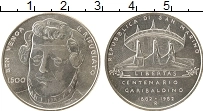 Продать Монеты Сан-Марино 500 лир 1982 Серебро