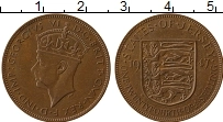 Продать Монеты Остров Джерси 1/24 шиллинга 1947 Медь