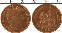 Продать Монеты Остров Джерси 2 пенса 2002 сталь с медным покрытием