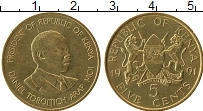 Продать Монеты Кения 5 центов 1991 Латунь