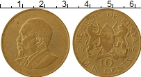 Продать Монеты Кения 10 центов 1968 Латунь