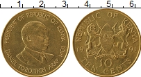 Продать Монеты Кения 10 центов 1980 Латунь