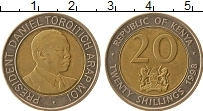 Продать Монеты Кения 20 шиллингов 1998 Биметалл
