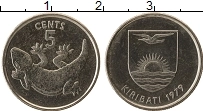 Продать Монеты Кирибати 5 центов 1979 Медно-никель