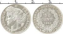 Продать Монеты Франция 50 сантим 1894 Серебро