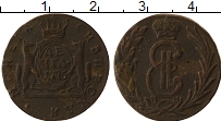 Продать Монеты 1762 – 1796 Екатерина II 1 деньга 1775 Медь