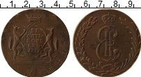 Продать Монеты 1762 – 1796 Екатерина II 10 копеек 1777 Медь