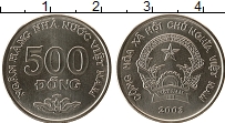 Продать Монеты Вьетнам 500 донг 2003 Сталь покрытая никелем