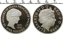 Продать Монеты Великобритания 5 фунтов 1999 Серебро