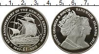 Продать Монеты Сендвичевы острова 1 фунт 2012 Серебро
