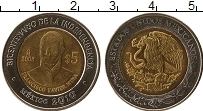 Продать Монеты Мексика 5 песо 2008 Биметалл