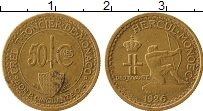 Продать Монеты Монако 50 сентим 1926 Бронза