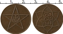 Продать Монеты Марокко 5 мазунас 1340 Медь
