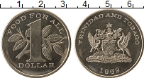 Продать Монеты Тринидад и Тобаго 1 доллар 1969 Медно-никель