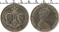 Продать Монеты Тристан-да-Кунья 25 пенсов 1981 Медно-никель
