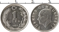 Продать Монеты Турция 1 лира 1984 Алюминий