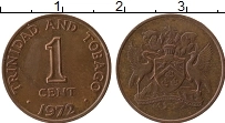 Продать Монеты Тринидад и Тобаго 1 цент 1972 Бронза