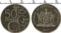 Продать Монеты Тринидад и Тобаго 50 центов 2003 Медно-никель