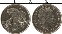 Продать Монеты Новая Зеландия 5 центов 2002 Медно-никель