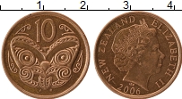 Продать Монеты Новая Зеландия 10 центов 2006 Бронза