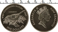Продать Монеты Новая Зеландия 5 долларов 1997 Медно-никель