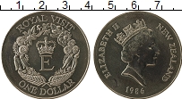 Продать Монеты Новая Зеландия 1 доллар 1986 Медно-никель