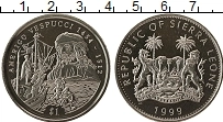 Продать Монеты Сьерра-Леоне 1 доллар 1999 Медно-никель