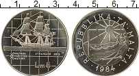 Продать Монеты Мальта 5 лир 1984 Серебро