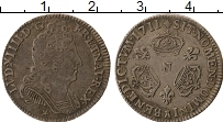 Продать Монеты Франция 1/10 экю 1711 Серебро