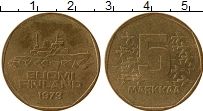 Продать Монеты Финляндия 5 марок 1973 Медно-никель