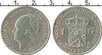 Продать Монеты Нидерланды 1 гульден 1939 Серебро