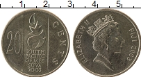 Продать Монеты Фиджи 20 центов 2003 Медно-никель