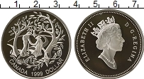 Продать Монеты Канада 1 доллар 1999 Серебро