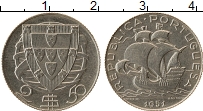 Продать Монеты Португалия 2 1/2 эскудо 1948 Серебро
