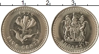 Продать Монеты Родезия 5 центов 1977 Медно-никель