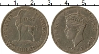 Продать Монеты Родезия 2 шиллинга 1947 Медно-никель