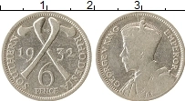 Продать Монеты Родезия 6 пенсов 1932 Серебро