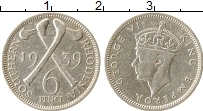 Продать Монеты Родезия 6 пенсов 1939 Серебро
