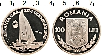 Продать Монеты Румыния 100 лей 1996 Серебро